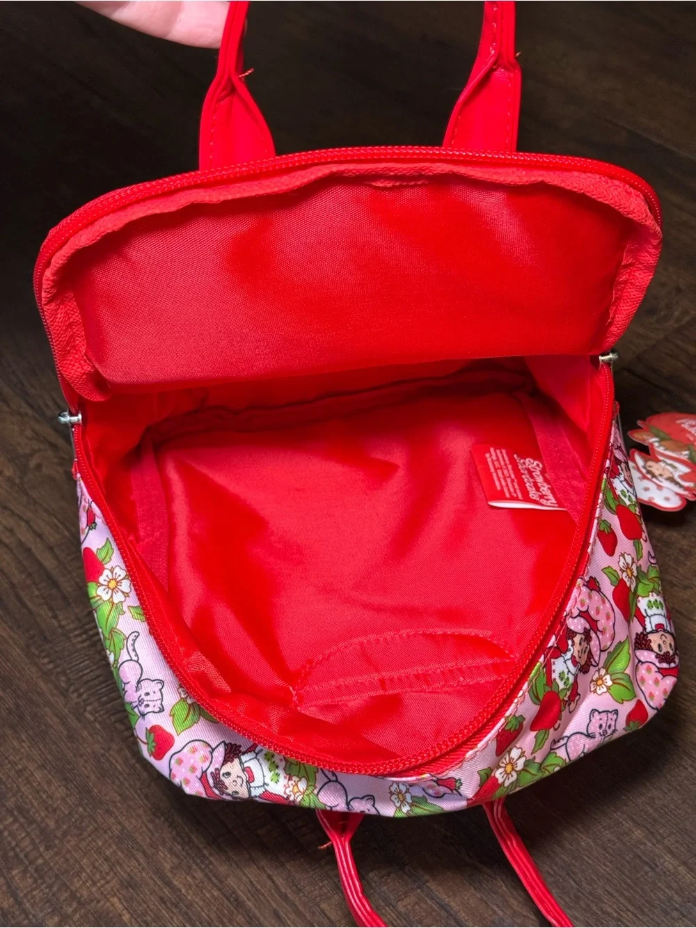 Strawberry Shortcake Pink Mini Backpack